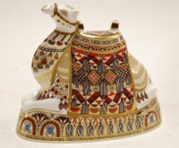 Lot 205 - A Royal Crown Derby desk ornament in the form...