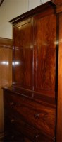 Lot 1103 - An early Victorian mahogany and flame mahogany...