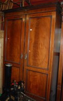 Lot 1122 - A 19th century mahogany, rosewood crossbanded...