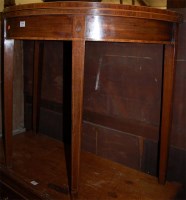 Lot 1436 - An early 19th century mahogany and satinwood...