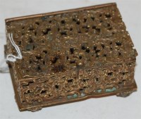 Lot 321 - K & S of London cast and pierced brass...