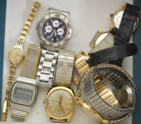 Lot 328 - A gents Sekonda steel cased chronograph...