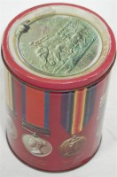 Lot 341 - A modern biscuit tin, lithograph printed with...