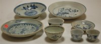 Lot 214 - An early 19th century Tek Sing Cargo blue and...