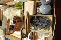 Lot 425 - Two boxes of miscellaneous items to include...