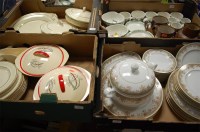 Lot 429 - Four boxes of miscellaneous china to include...