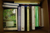 Lot 435 - Three boxes of assorted hardback and other...