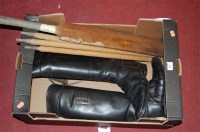 Lot 439 - A pair of mid 20th century ladies leather...