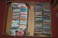 Lot 444 - Two boxes of assorted compact discs