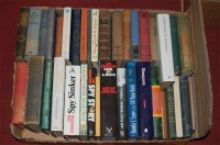 Lot 452 - Two boxes of assorted books to include Folio...