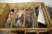 Lot 462 - Five various Pelham puppets to include Troy...
