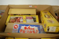 Lot 463 - Four various boxed Pelham puppets to include...