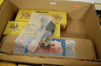 Lot 467 - Three boxed Pelham puppets together with one...