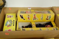 Lot 474 - Five various boxed Pelham puppets to include...