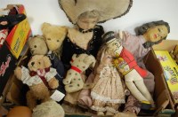 Lot 475 - An early 20th century child's teddybear...