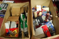 Lot 479 - Two boxes of miscellaneous diecast toy...