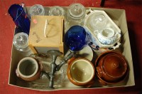 Lot 486 - A box of miscellaneous items to include...