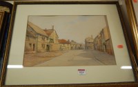 Lot 1016 - E J Maybery - Caerleon Mon, watercolour with...