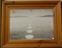 Lot 1031 - C Pem - Untitled, watercolour
