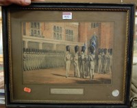 Lot 1032 - 19th century - Grenadier guards, colour engraving