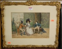 Lot 1037 - In the manner of Walter Dendy-Sadler - Pair,...