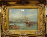 Lot 1045 - After C Stanfield - reproduction print, gilt...