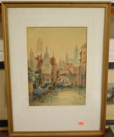 Lot 1049 - Francisco J Torrone - Country lane on the way...