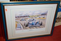 Lot 1070 - A quantity of pictures and prints, framed...
