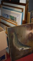 Lot 1071 - A quantity of watercolours to include;...