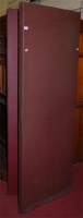 Lot 1087 - A tan hide clad and further metal studded four-...