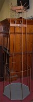Lot 1088 - A painted and welded metal freestanding...