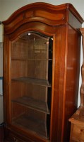 Lot 1138 - A late 19th century French walnut single door...