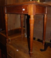 Lot 1184 - A 19th century Austrian walnut, figured walnut...