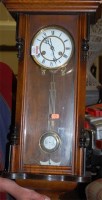 Lot 1310 - An early 20th century Vienna style drop trunk...