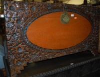 Lot 1336 - An early 20th century Chinese stained and...
