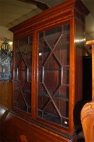 Lot 1415 - An Edwardian mahogany, satinwood crossbanded...