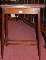 Lot 1426 - An Edwardian mahogany and satinwood strung...