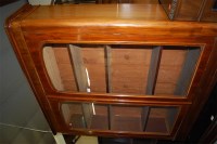 Lot 1428 - A Victorian mahogany round cornered double...