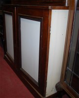 Lot 1429 - An early 19th century mahogany double door...