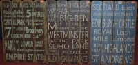 Lot 1291 - A collection of three reproduction street...