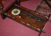 Lot 1285 - An early 20th century walnut cased Vienna...