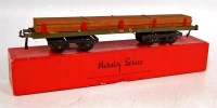 Lot 325 - Hornby 1928 LMS No. 2 timber wagon, olive...