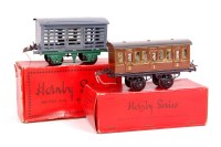 Lot 303 - Hornby 1931-3 LNER No. 1 passenger coach with...