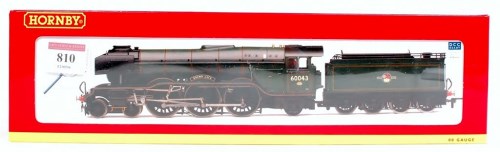 Lot 810 - A Hornby R2966 class A3 engine and tender BR...