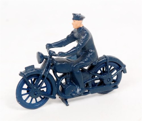 Lot 1254 - Britains, 528B, Police Motorcycle, dark blue...