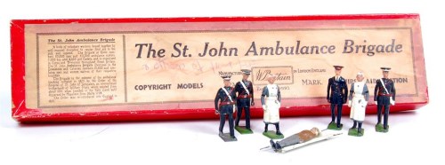 Lot 1378 - Britains Set 1426, St. Johns Ambulance Brigade,...