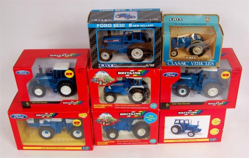 Lot 1393 - Britains and ERTL 1/32nd scale Ford boxed...