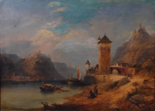 Lot 856 - Follower of Augustus Wall Callcott (1779-1884)...