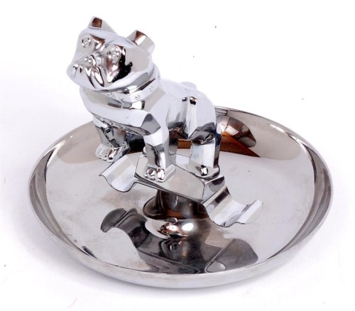 Lot 3207 - A Chrome Mack Bulldog Truck Hood Mascot Ash...
