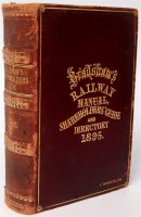 Lot 8 - Bradshaw's Railway Manual 1895, a...